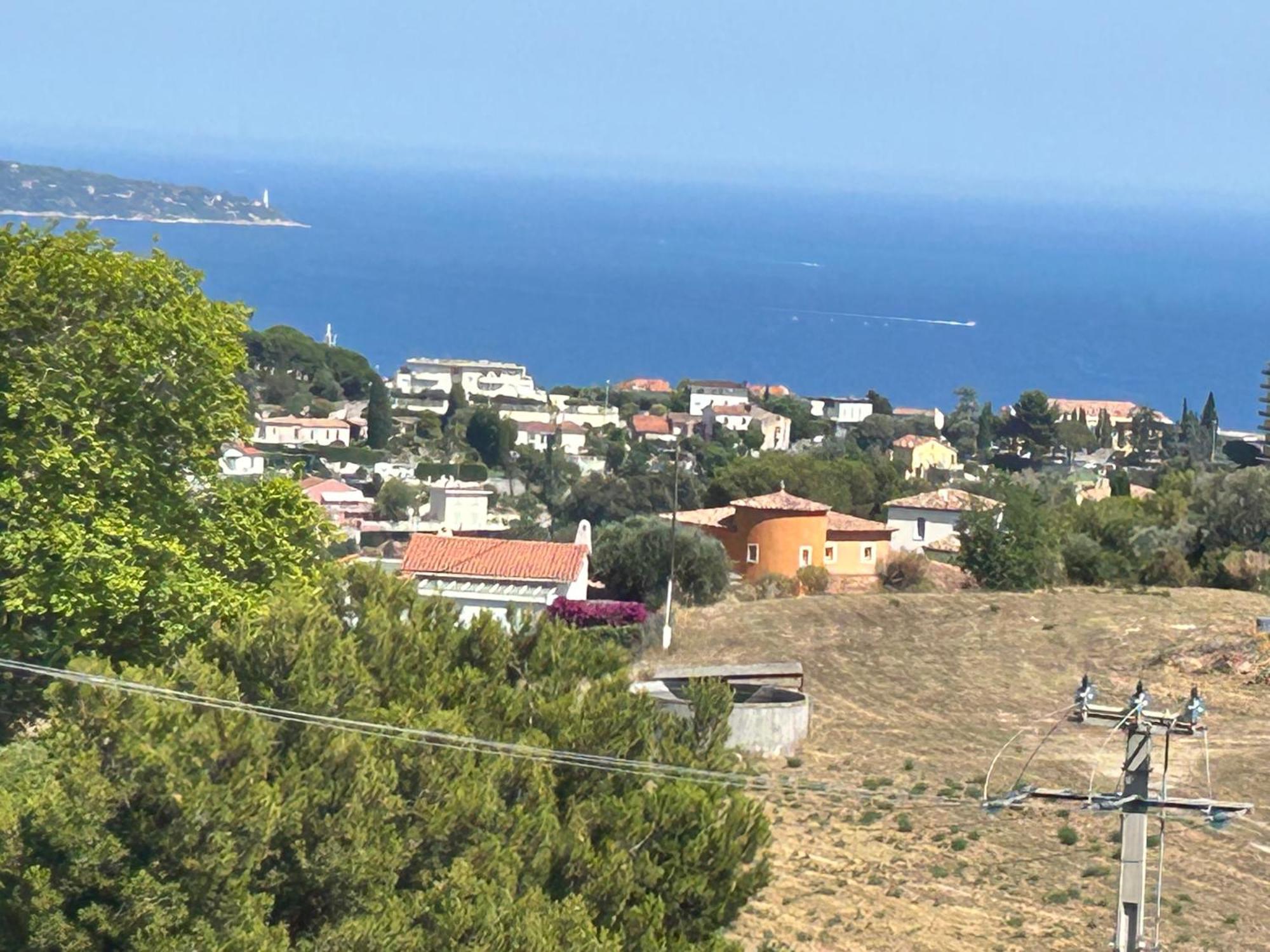 Cottage Marin Avec Vue Mer Ницца Экстерьер фото