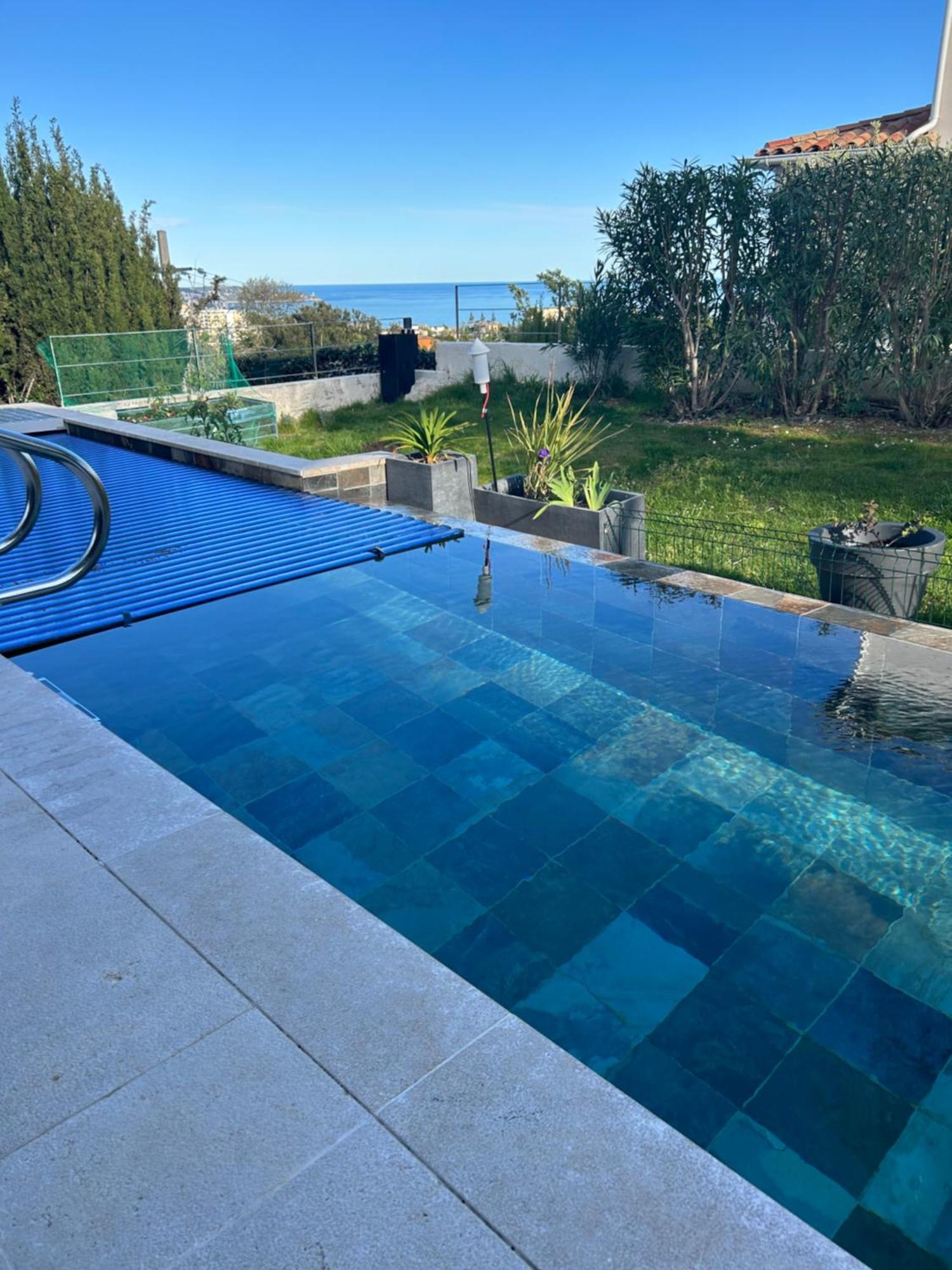 Cottage Marin Avec Vue Mer Ницца Экстерьер фото